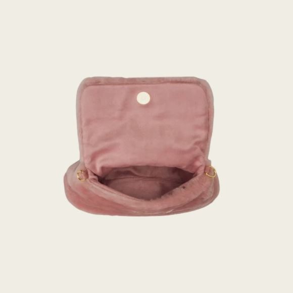 **SOLD**Italian Del Conte Leather Powder Pink Crossbody Bag (Irelia) - Picture 4 of 9